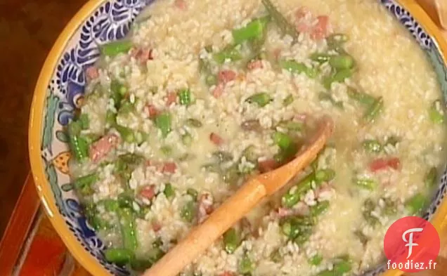 Risotto aux Asperges et Speck