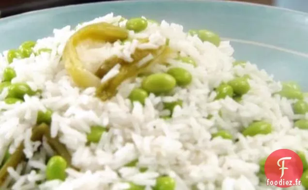 Riz Edamame au Gingembre