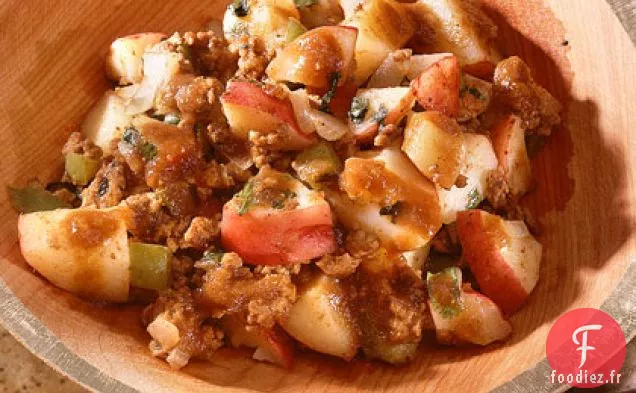 Picadillo Con Carne de Res (Hachis de Pommes de Terre et de Bœuf)