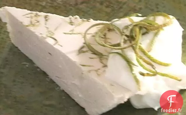 Gâteau au fromage Key Lime sans cuisson