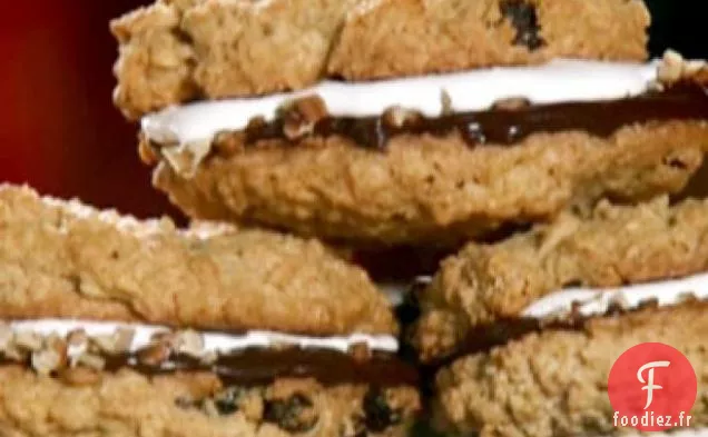 Biscuits Sandwich Moelleux aux Raisins Secs et à l'Avoine