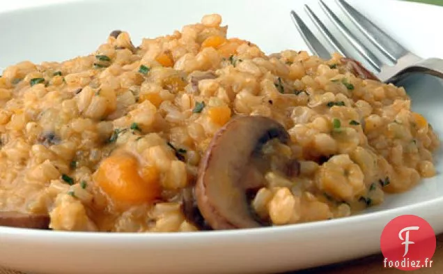 Risotto de Riz Brun à la Citrouille