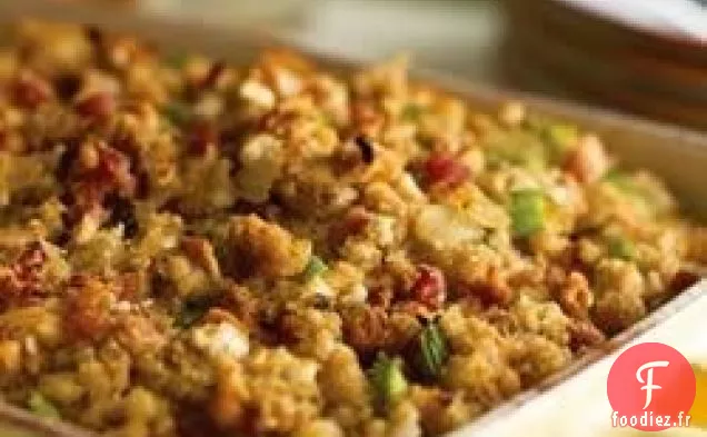 Oignon Caramélisé avec Farce à la Pancetta et au Romarin