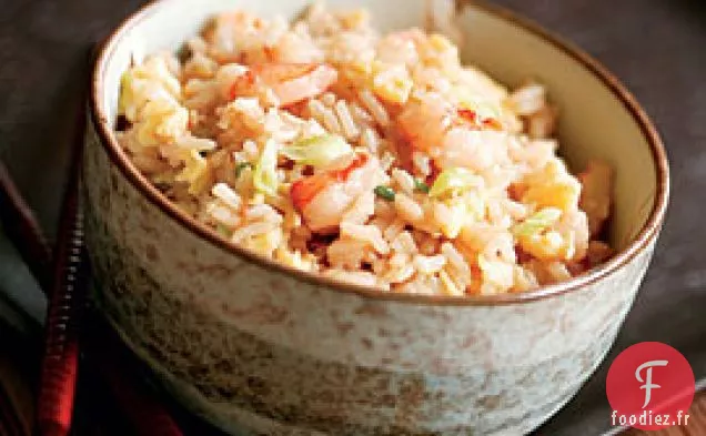 Riz Frit Aux Crevettes