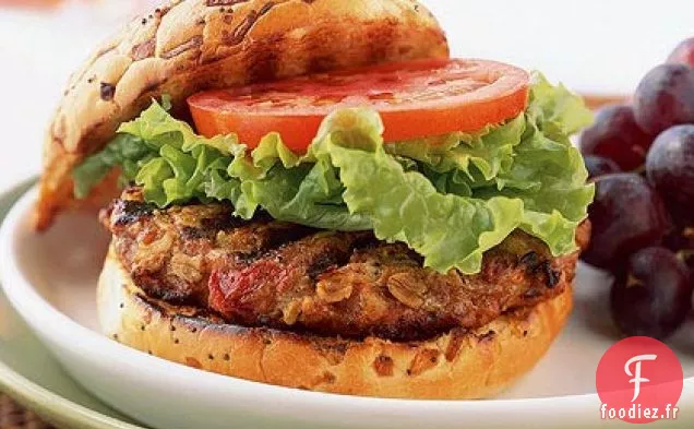 Burgers à la Dinde et à l'Avoine