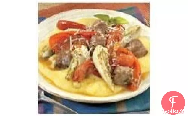 Saucisse Italienne et Rôti de Légumes