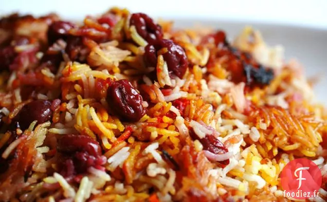 Riz Persan au Safran aux Cerises Acides