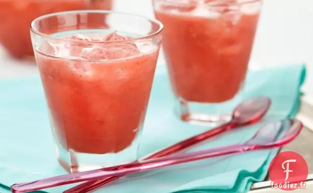 Soda à la Pêche et à la Fraise