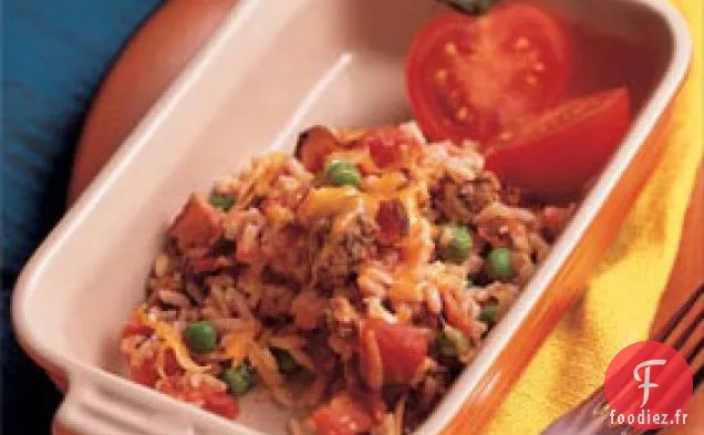 Riz Espagnol Chaud Fumé