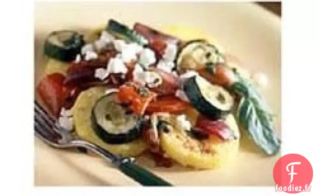 Poulet Marocain à la Polenta