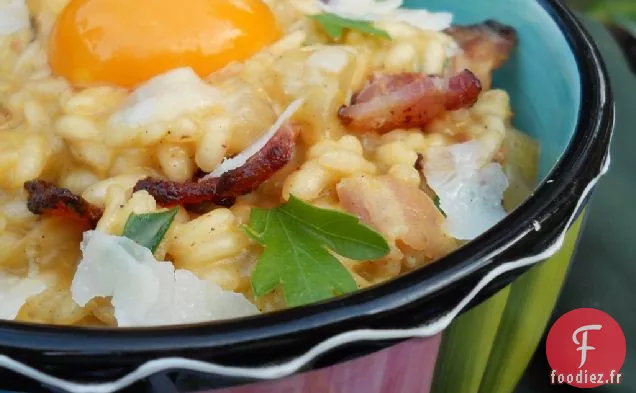 Risotto à la Carbonara