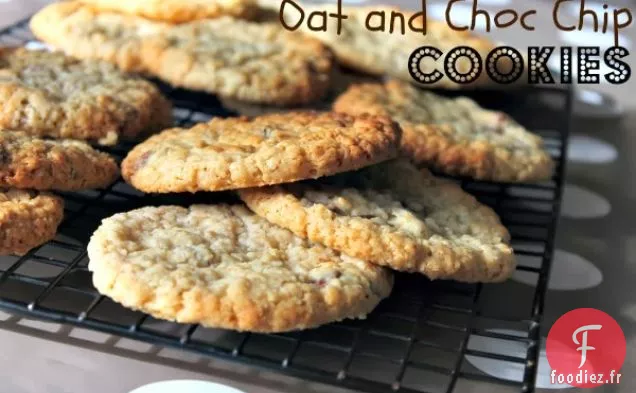 J'ai Déménagé!...et des Biscuits à l'Avoine et aux Chips de Chocolat