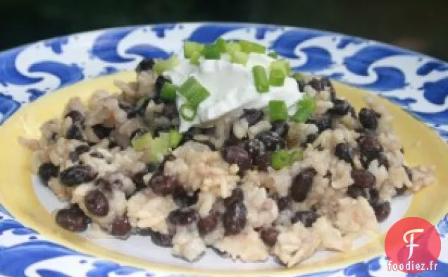 Haricots Noirs Cubains Et Riz