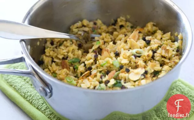 Pilaf de Riz parfumé à l'Orange