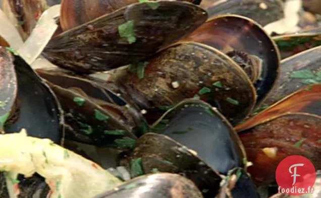 Moules Épicées au Vin Blanc