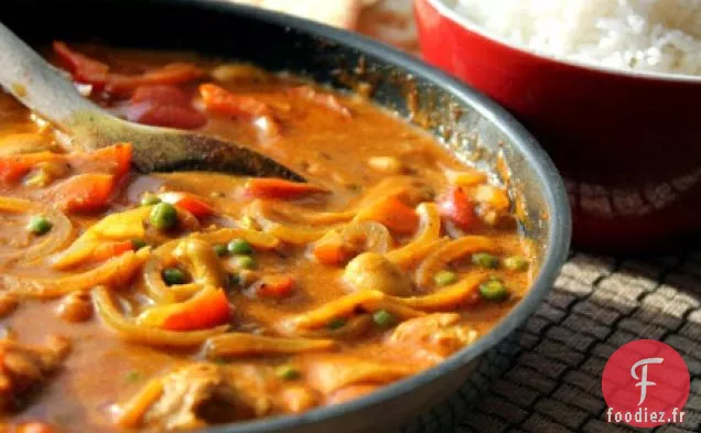 Curry de Poulet et Légumes Facile