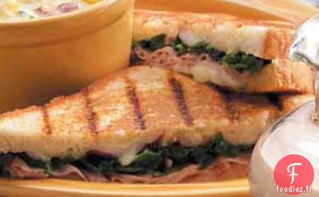 Panini au Poulet à la Florentine
