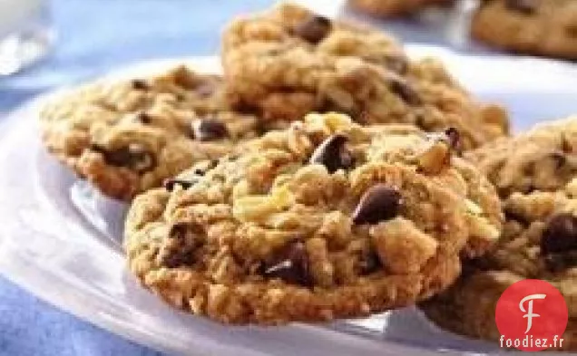 Flocons d'Avoine-Biscuits aux Pépites de Chocolat