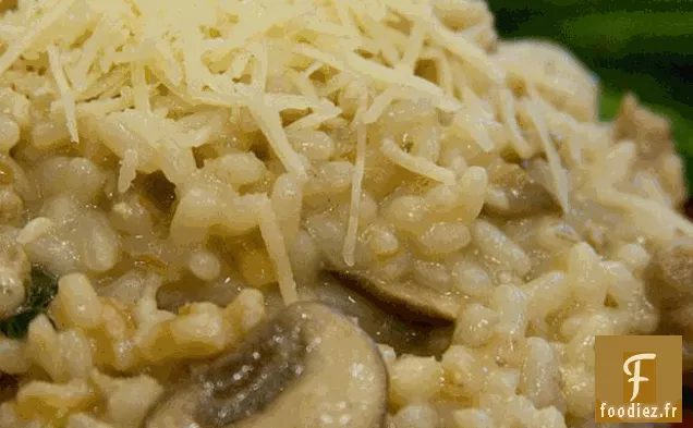Risotto aux Champignons de Dinde