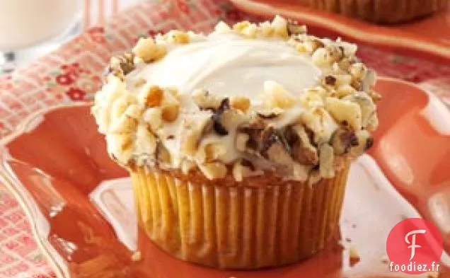 Cupcakes aux Carottes à l'Érable