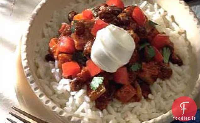 Chili Aux Haricots Noirs Facile Sur Riz