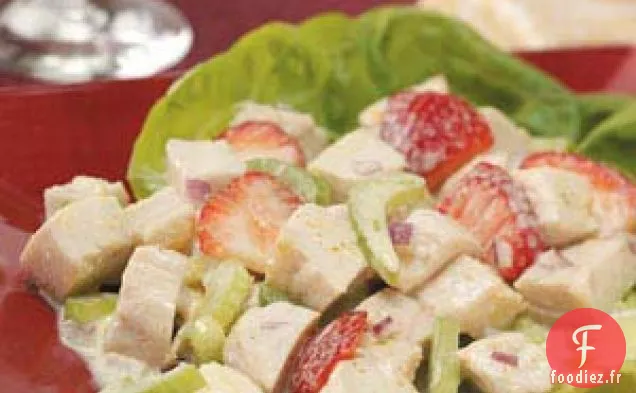 Salade de Poulet aux Fraises