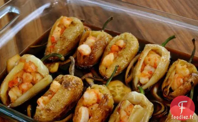 Piments Farcis aux Crevettes