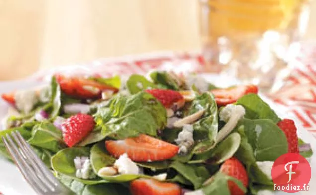 Salade de Roquette aux Fraises