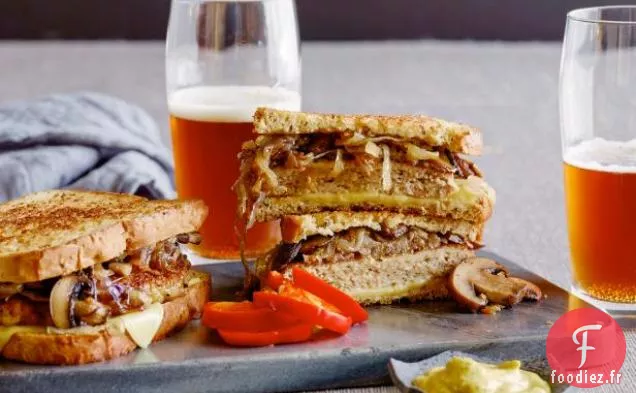 Galette de Hamburger à la Dinde Fondue