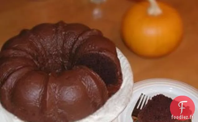 Glaçage à Gâteau Bundt au Chocolat Facile