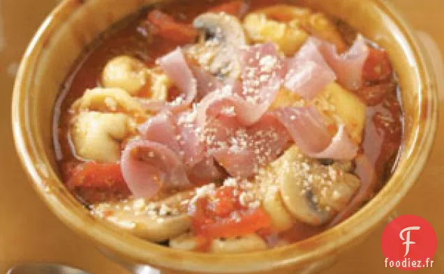 Soupe de Tortellinis à L'Italienne
