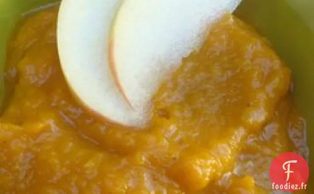 Soupe à la Courge Musquée et aux Pommes de Nancy