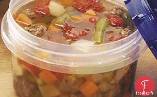 Soupe de Boeuf et Légumes