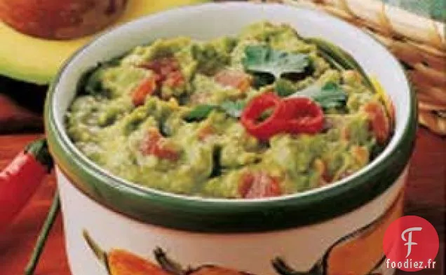 Trempette au Guacamole