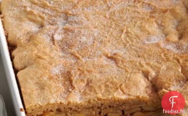 Gâteau Épais aux Pommes et à la Cannelle