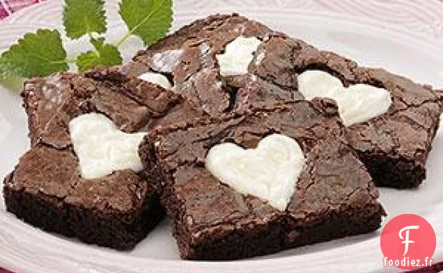 Brownies de la Saint-Valentin