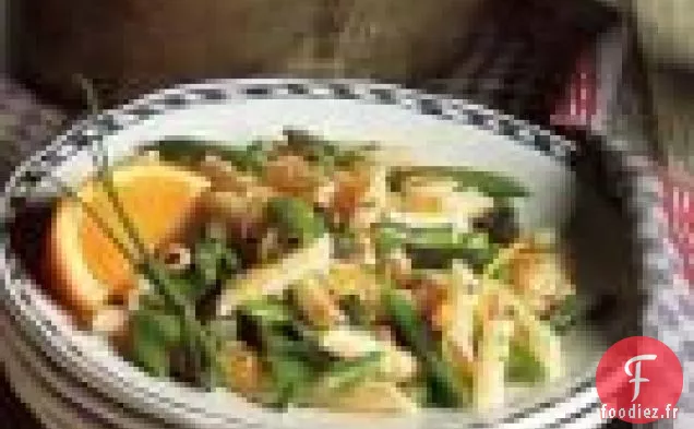 Salade De Penne Aux Asperges Printanières Et Pois Chiches