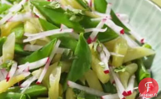 Salade De Pois Cassés Au Radis Et Citron Vert
