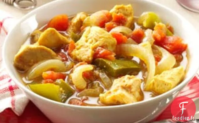 Poulet au Curry Aigre-Doux