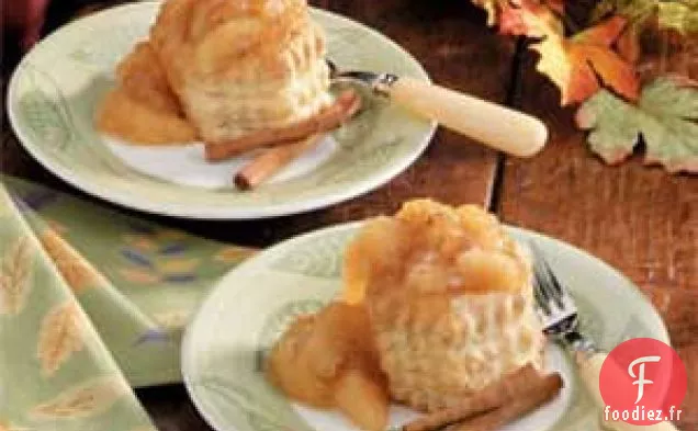 Pâtisseries aux Pommes Soufflées