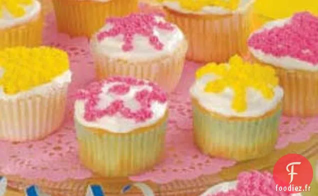 Cupcakes avec Glaçage à la Crème Fouettée