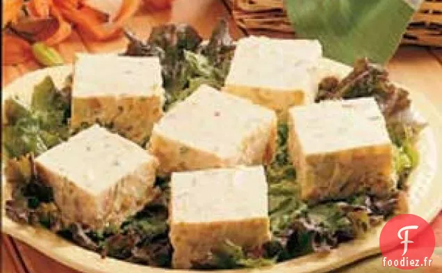 Salade de Carrés de Pommes de Terre Pique-nique