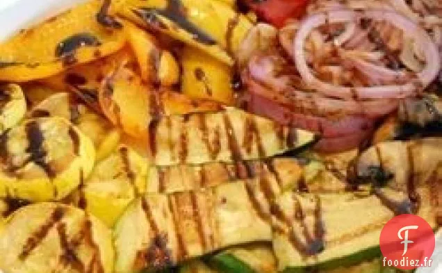 Légumes Grillés au Vinaigre Balsamique