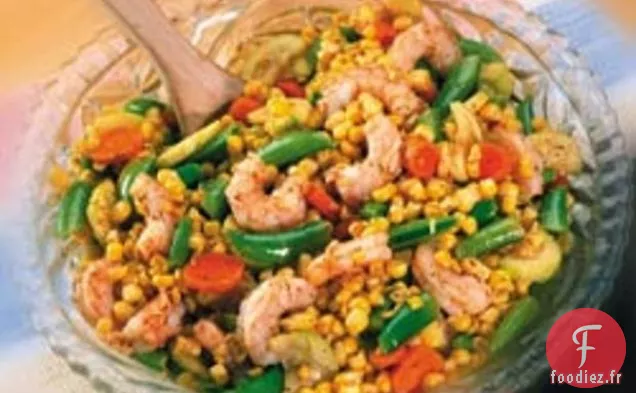 Salade De Crevettes Et Légumes De Récolte Northwoods