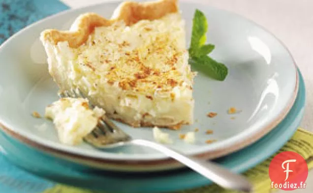 Vous ne pouvez pas Manquer la Tarte à la Crème à la Noix de Coco