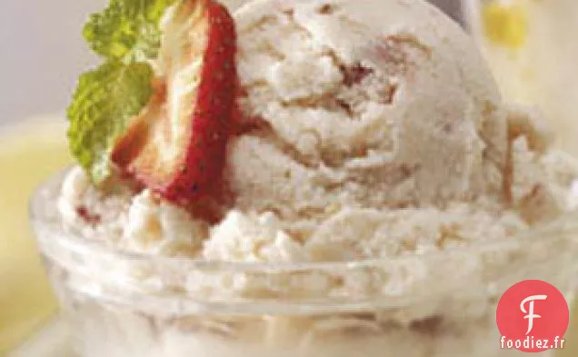 Crème Glacée au Fromage à la Fraise