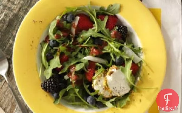 Salade de Roquette avec Vinaigrette aux Baies
