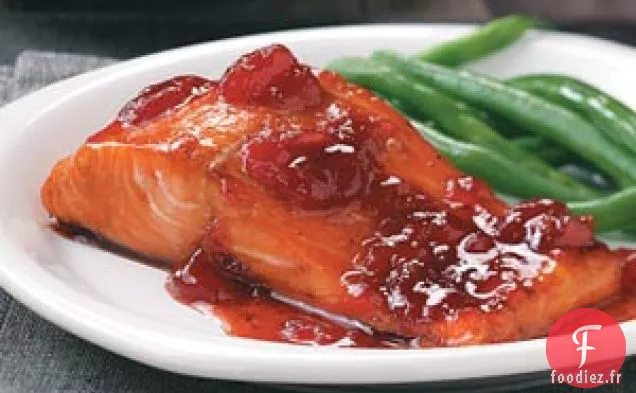 Saumon à la Fraise Cuit au Four