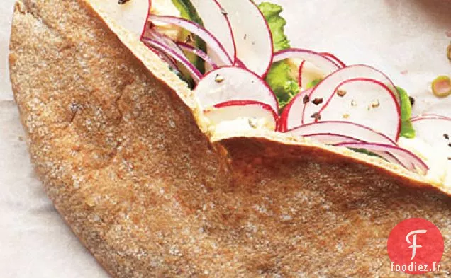 Pitas Farcies au Houmous