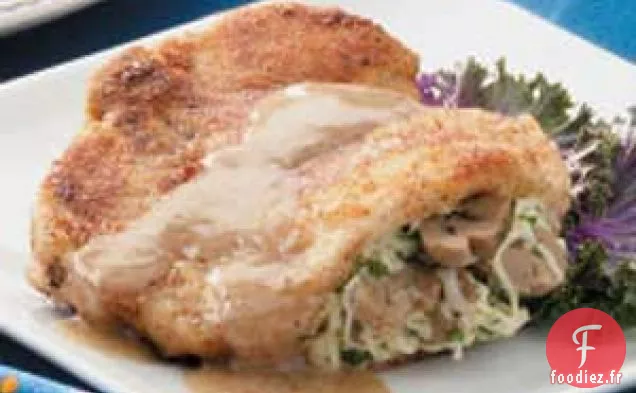 Côtelettes Farcies à la Suisse